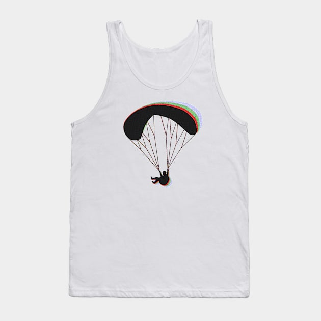 Paragliding RGB Tank Top by TheWanderingFools